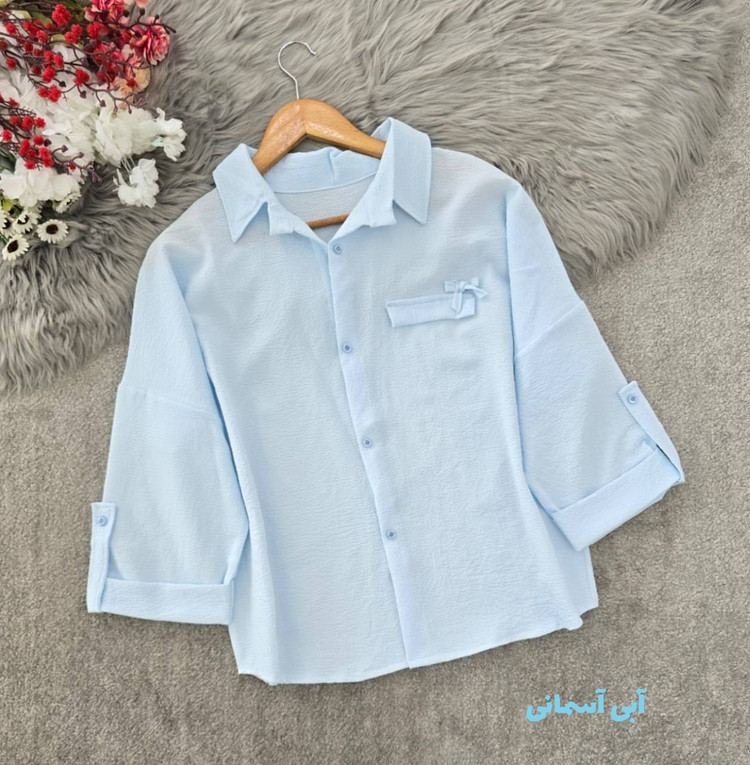 شومیز باربی در رنگ بندی زیبا 🎀❤️کد 23153 کلار