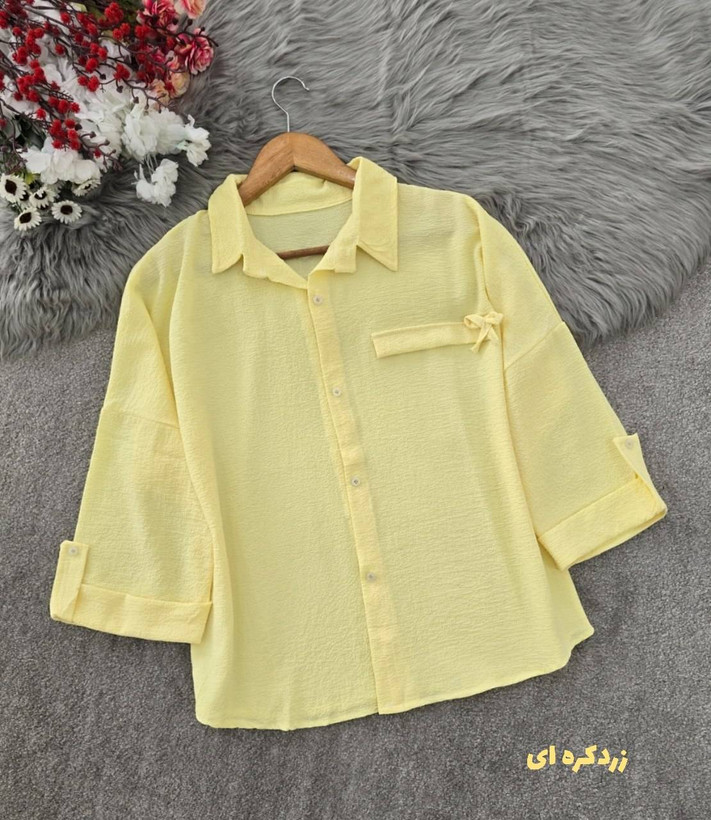 شومیز باربی در رنگ بندی زیبا 🎀❤️کد 23153 کلار