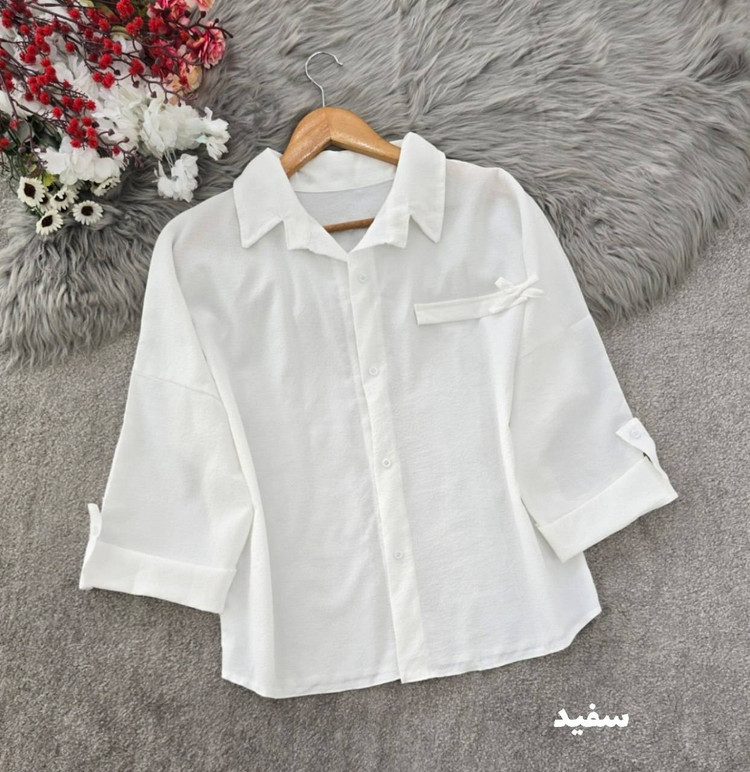 شومیز باربی در رنگ بندی زیبا 🎀❤️کد 23153 کلار