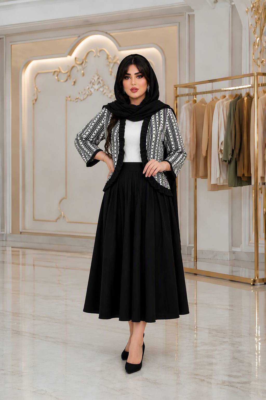 شومیز دامن افسون جنس الیزه درجه یک🥰♥کد 16021 ناز