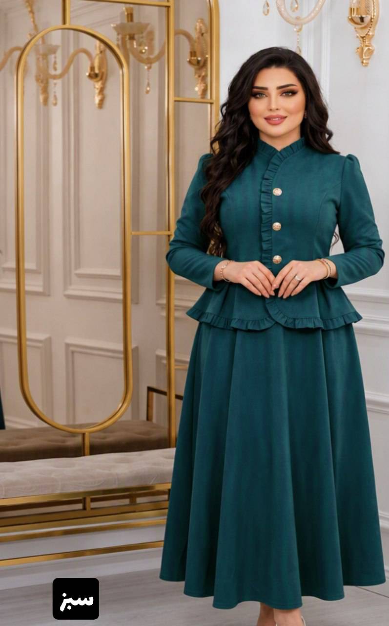 کت و دامن عروسک در رنگبندی عالی😍👌🏻کد 21653 ناز