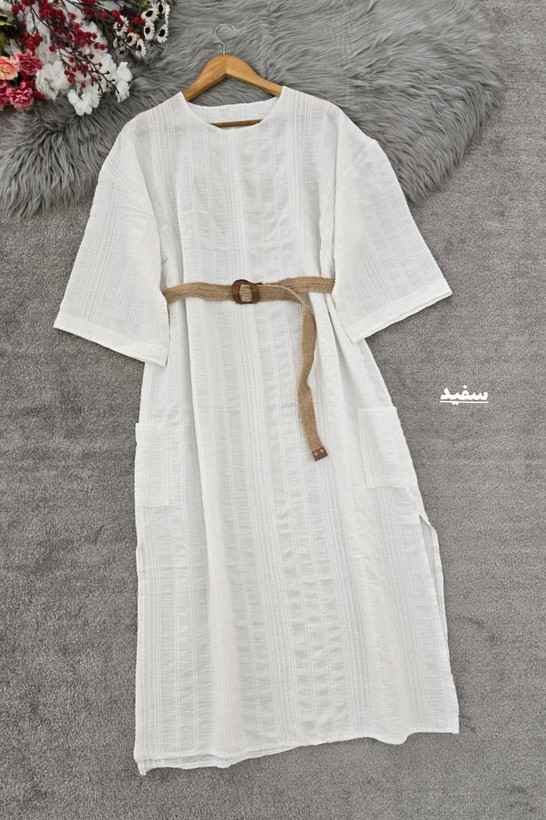کفتان کوک دوزی تیارا 🌿 با کیفیت عالی ✅ والی21243