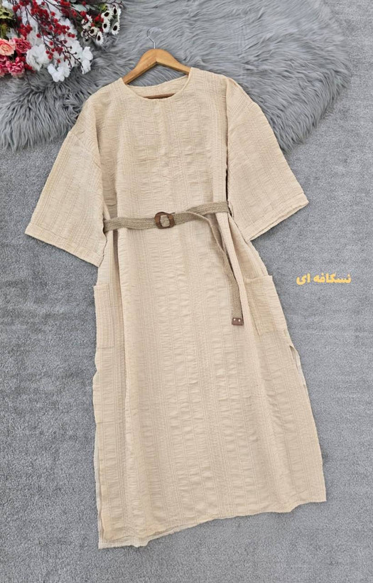 کفتان کوک دوزی تیارا 🌿 با کیفیت عالی ✅ والی21243