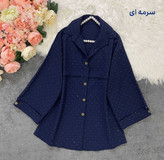 مانتو باکسی ینزی فول نگین 🌿 با رنگ بندی و کیفیت عالی ✅23086