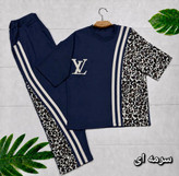 ست تیشرت و شلوار ترانه 🌿 با رنگبندی و کیفیت عالی ✅الیش22514