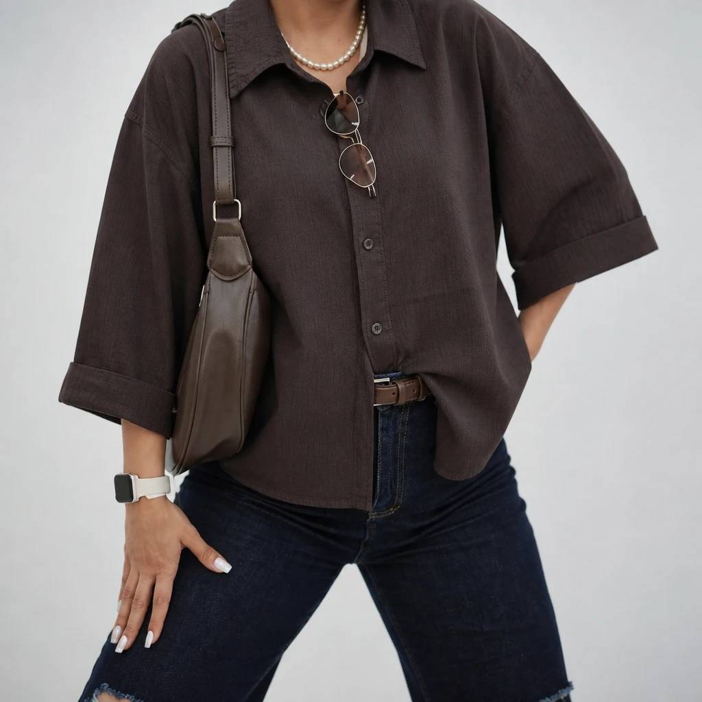 شومیز پریناز ❤️🌹کد 21673 کلار