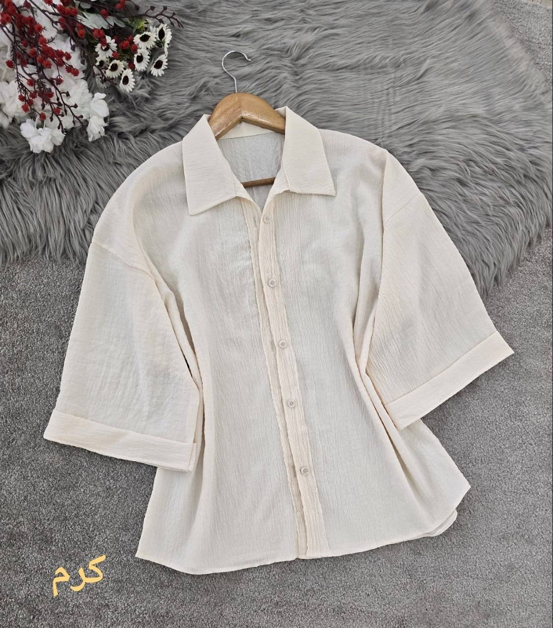 شومیز پریناز ❤️🌹کد 21673 کلار