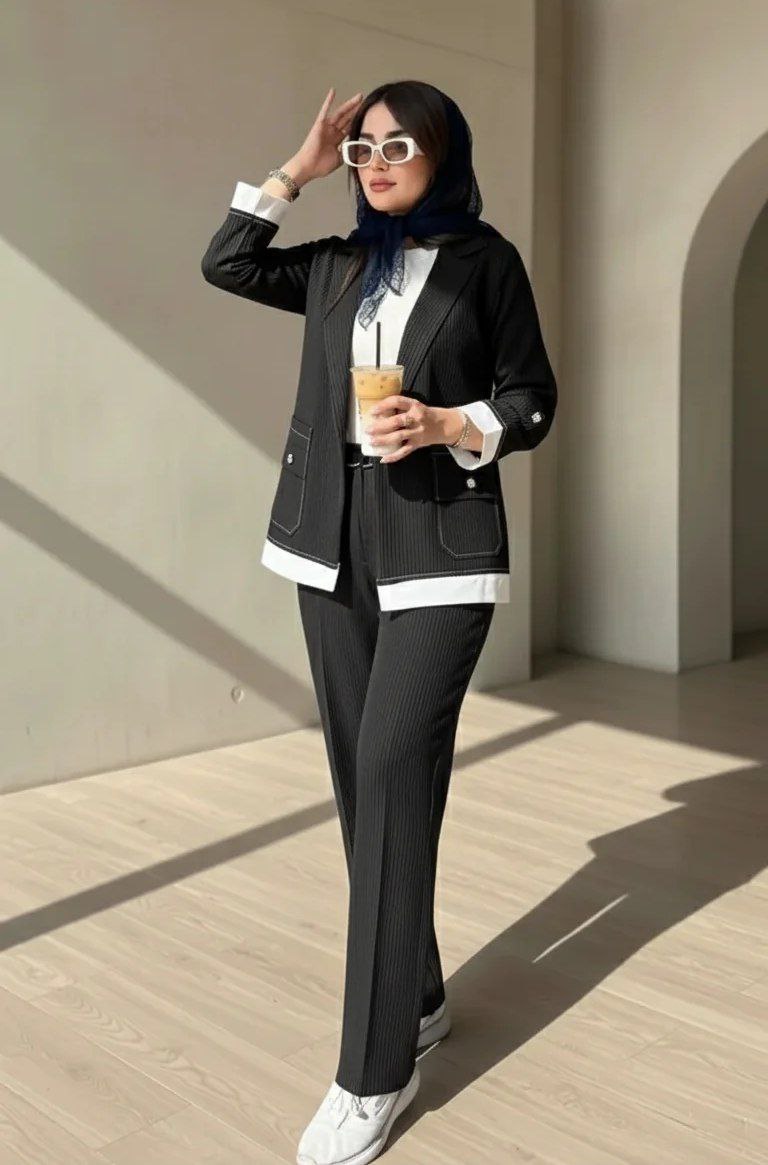 سا مانلی کت و شلوار سوپر دیپلمات درجه یک در رنگبندی 😍 😍 کد ۴۲۲۳ نیکی