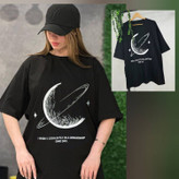تیشرت لانگ ماه سوپر پنبه دوبل تکرنگ مشکی 😍😍کد۱۰۰۰۵ ستشو