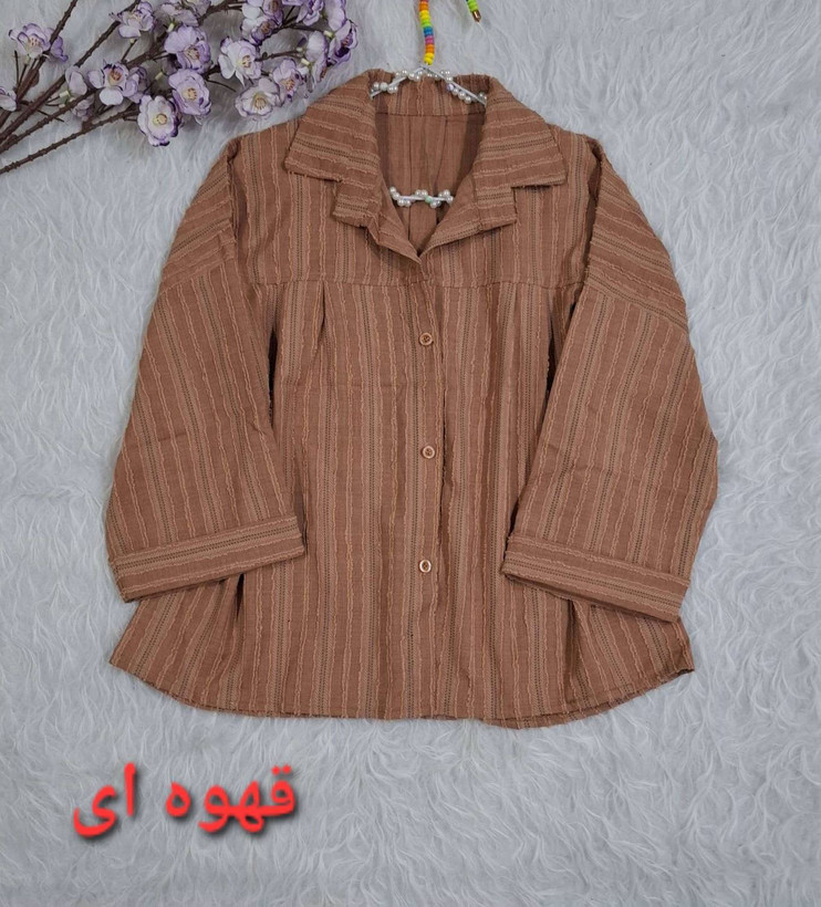 شومیز جنس حصیری بدون کسر آب در رنگبندی 😍😍کد۲۳۳۲۱ فاروین