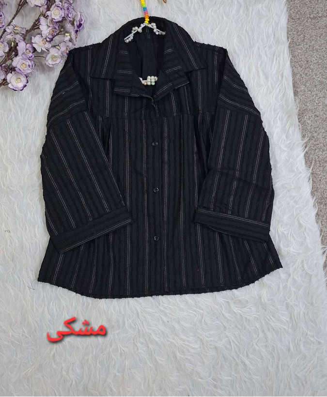 شومیز جنس حصیری بدون کسر آب در رنگبندی 😍😍کد۲۳۳۲۱ فاروین