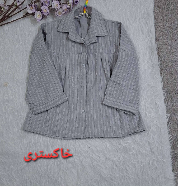 شومیز جنس حصیری بدون کسر آب در رنگبندی 😍😍کد۲۳۳۲۱ فاروین