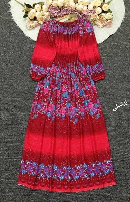 پیراهن بلند نخی ۳۱۶ نخی درجه یک در رنگبندی 😍 😍 کد ۲۳۳۱۲ لیدی