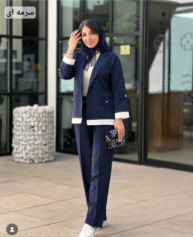 کت و شلوار دینا در رنگبندی جنس پرشین دیپلمات😎✅♥کد 23358 باران