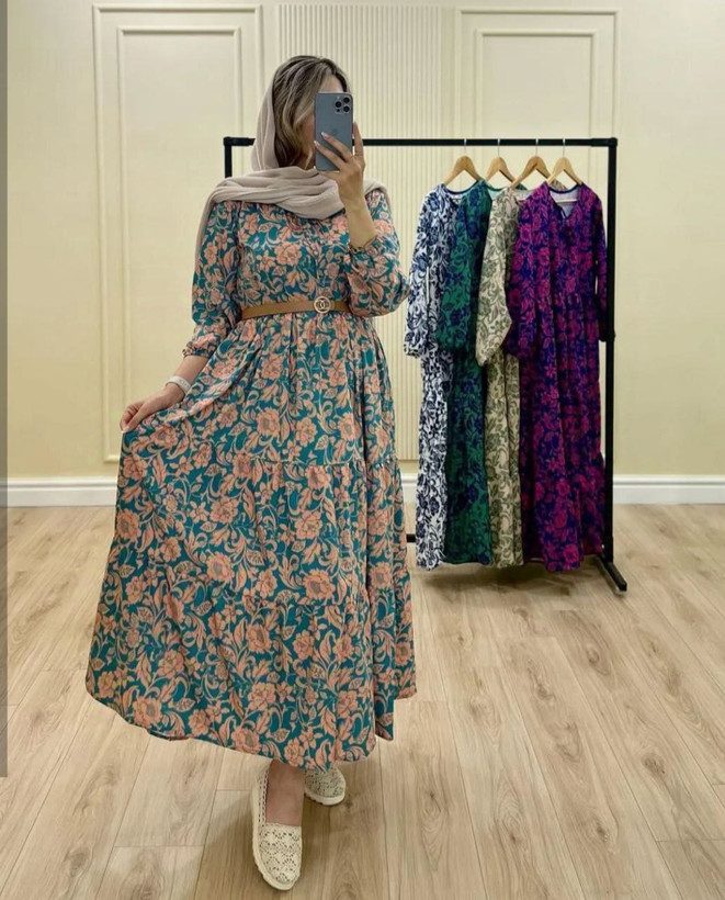 پیراهن ساحلی بوگاتی ۱۵۵۴ فلور بوگاتی درجه یک در رنگ بندی 🌈 🌈 کد ۳۲۵۷ مدلند