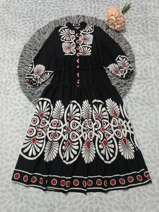 پیراهن اقتصادی قواره بزرگ آلاله بوگاتی اعلا تکرنگ 🌈🌈کد۲۳۳۵۵ دلتا
