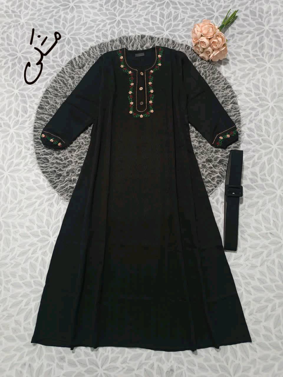 پیراهن گلدوزی پردیس لاریس گرم بالا اعلا در رنگبندی 🥰🥰کد۲۳۳۶۵ دلتا
