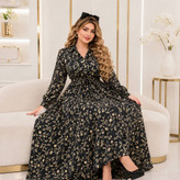 پیراهن حریر لمه دار شانی ❤️🎀کد23373 کلار