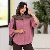 شومیز مانتویی سارا 🌹🫀کد 22415 کلار