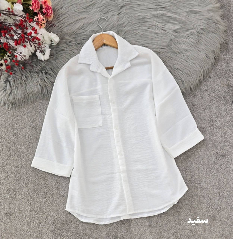 شومیز مانتویی سارا 🌹🫀کد 22415 کلار