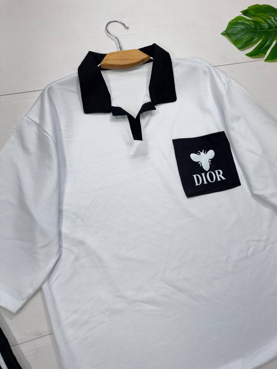 ست تیشرت و شلوار Dior🌿 با کیفیت عالی✅ الیش23403
