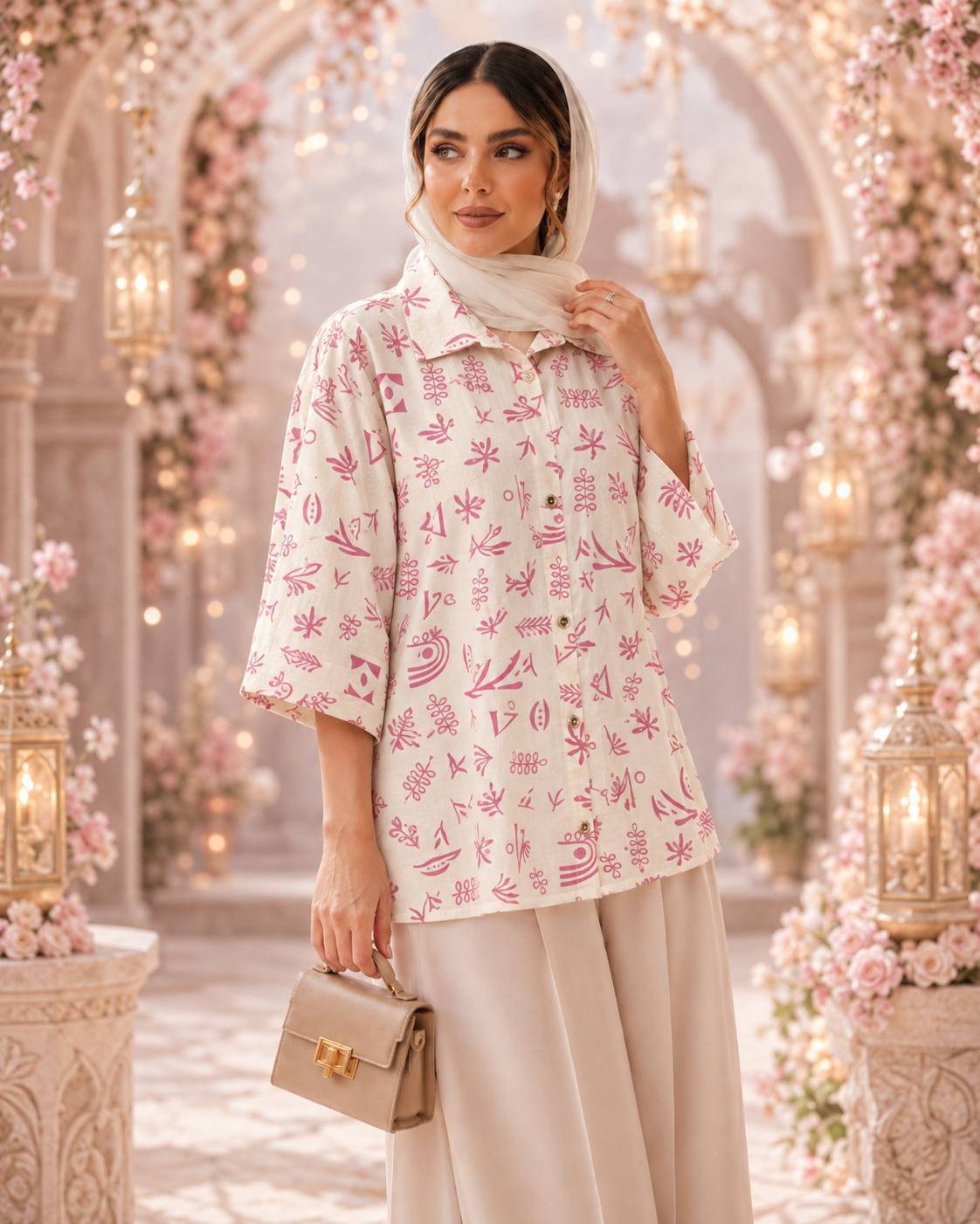 مانتو طرح دار لنین با جنس عالی😎✅♥کد 23430 باران