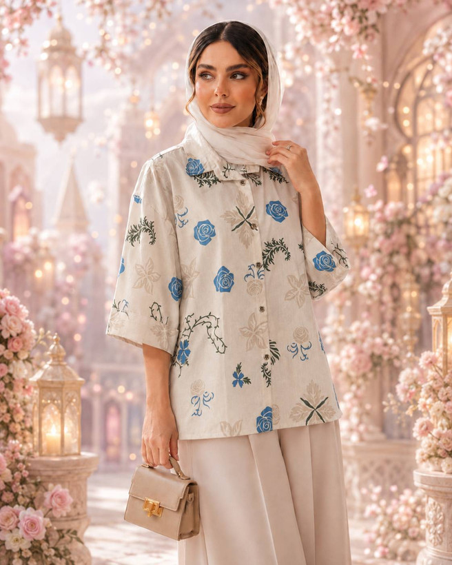 مانتو طرح دار لنین با جنس عالی😎✅♥کد 23430 باران
