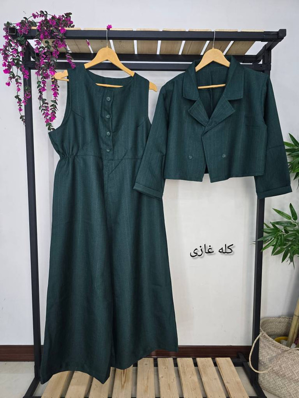 ست کت. اورال غنچه شانتون ژاکارد در رنگبندی 😍😍کد۲۳۴۴۰ ستشو