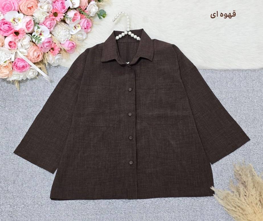 مانتو دو جیب وانیا 🌿 با رنگ بندی و کیفیت عالی ✅ساری23468