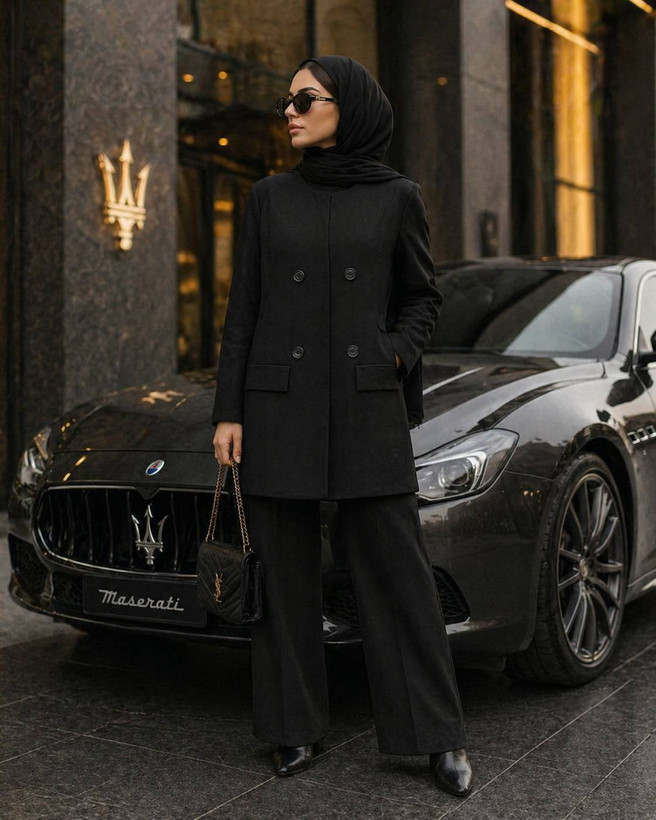 مانتو کتی سوگند 🌿 با کیفیت عالی ✅ ارغوان 100938