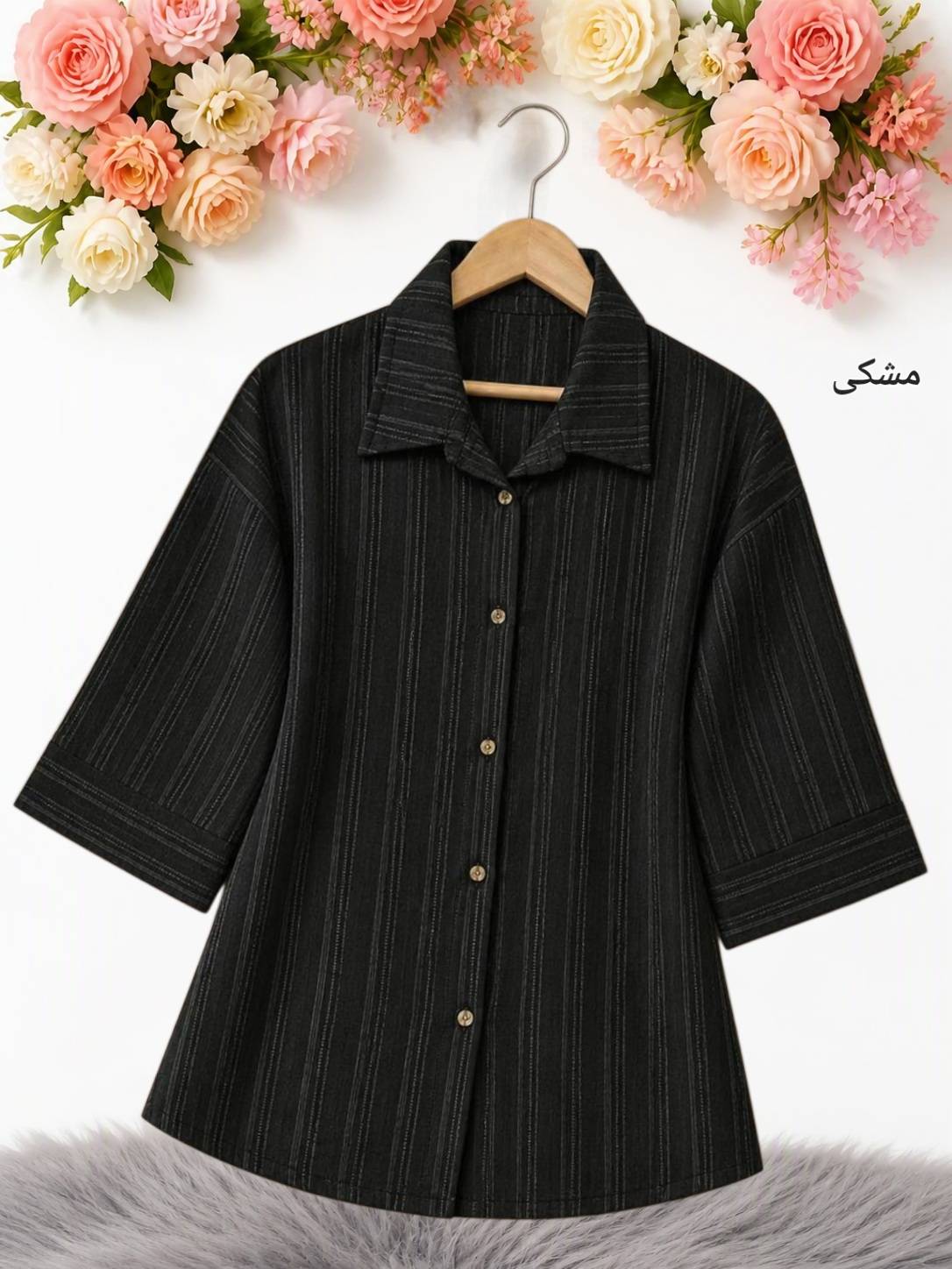 شومیز مانتوی کوک دوزی 🌿 با رنگ بندی و کیفیت عالی ✅تارا76079