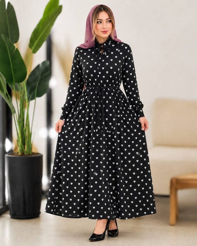 پیراهن بلند آنیا باکیفیت 🥰♥کد 486 حدیث