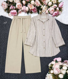 ست مانتو شلوار سلنا با کیفیت عالی😎✅👌🏻کد 23144 آرات