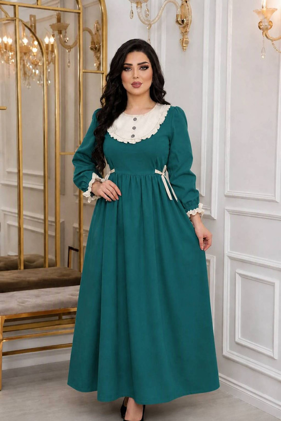 پیراهن عروسکی دنیز جنس مازراتی😎✅کد 21570 ناز