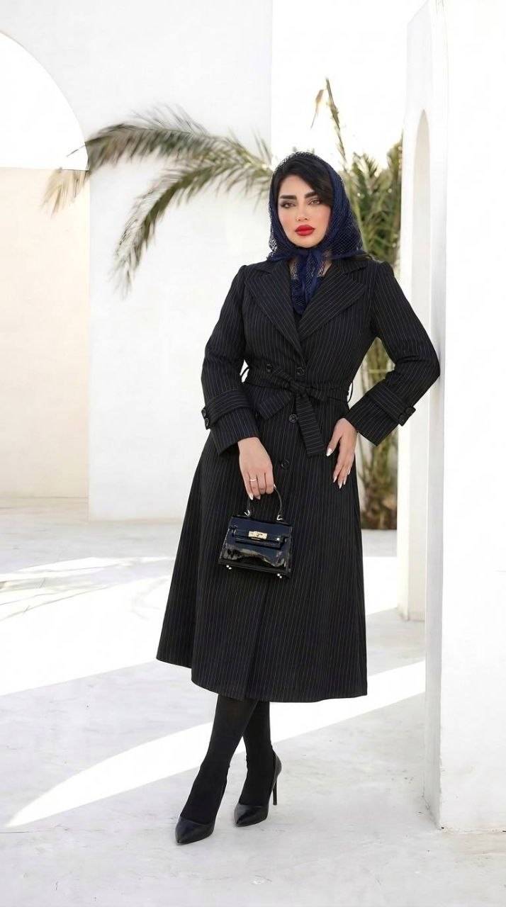 مانتو آرام ۱۰۳ سوپر دیپلمات درجه یک در دو رنگ 😍 😍 کد ۱۰۸۸ لیدی