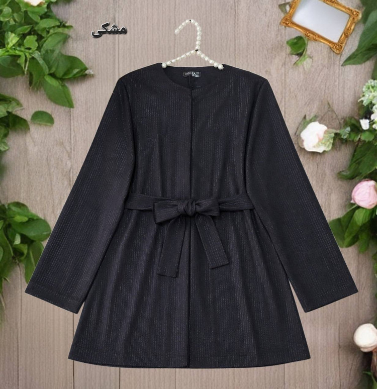 کت مازراتی کمربنددار 🌈با کیفیت عالی ✅ تارا. 76068