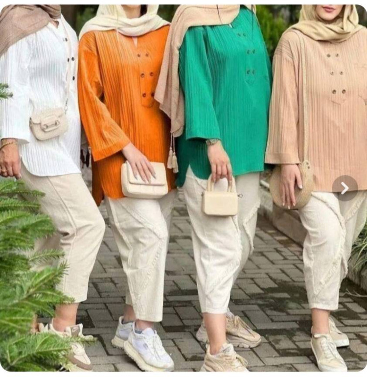 تونیک شش دکمه 🎀 🎀 کد ۲۱۰۵۲ لیدی