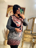 تونیک قواره دار ساحل😍♥کد 13300 باران