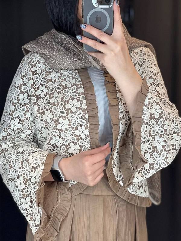 شومیز دامن چین چیلا سایز یک🤩✨کد 7054 طاها