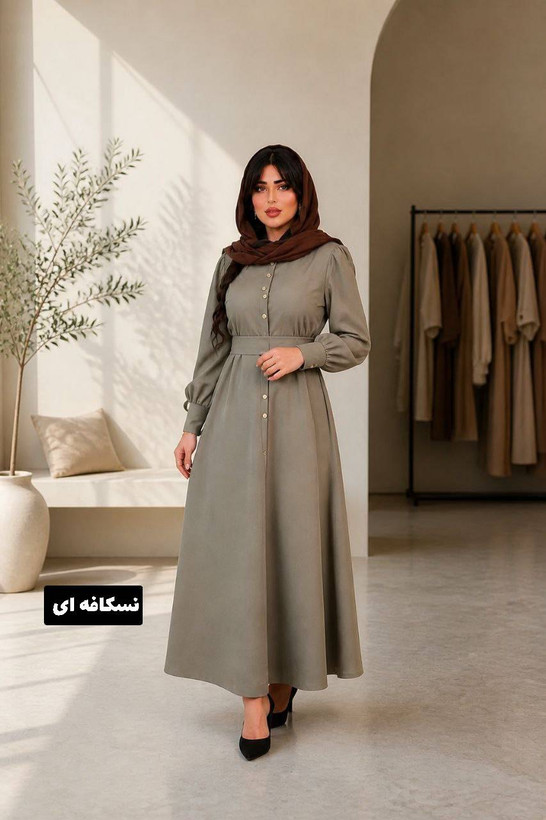 مانتو بلند افرا با جنس بزایاق ریزشی😎♥✅کد 23619 ناز