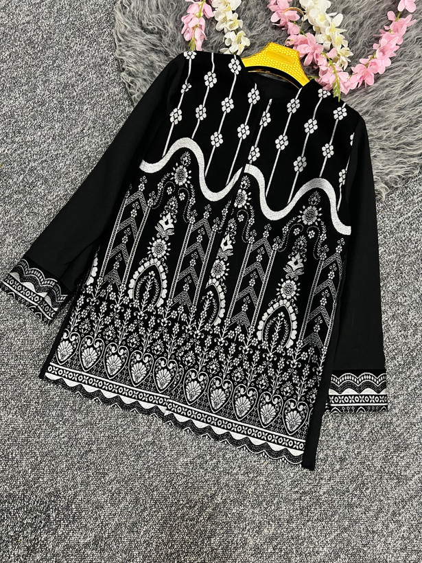 کت پنلی تکرنگ مشکی 😍😍کد۱۰۶۴۴ راشین