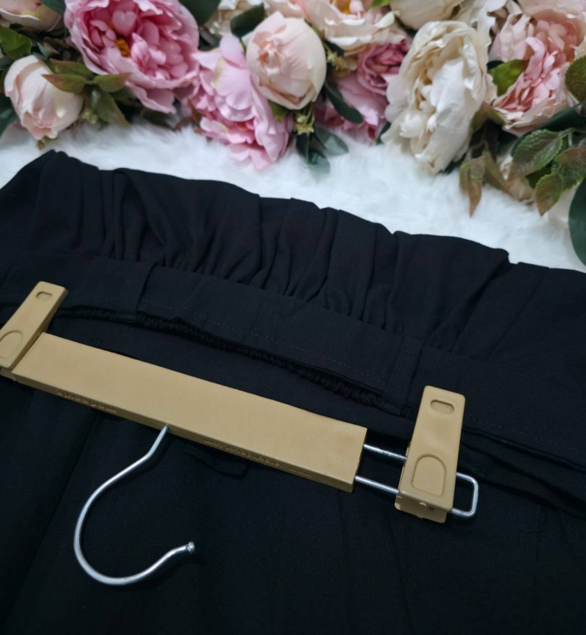 دامن جیب دار جنس کرپ باربی🥰🎀کد 5771 آرات