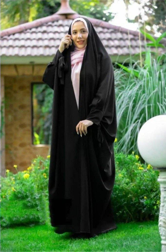 چادر جده پاپیونی 🎀❤️کد4938 ماه