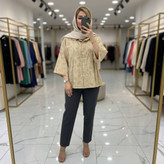 شومیز باکسی لادن ❤️🦋کد 16155 کلار