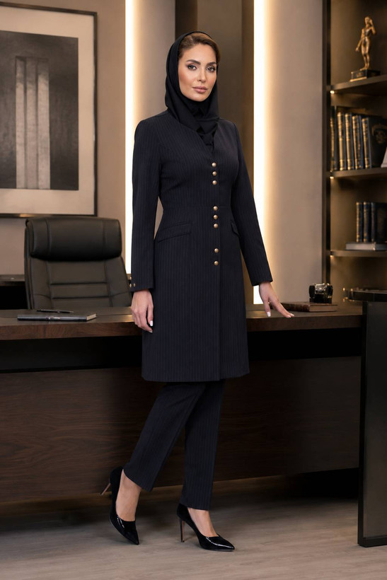 مانتو شلوار اداری آوا 🎀❤️کد772 آدراپانا