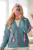 ژاکت بافت پینترستی قلبی 🎀🫀کد773 آدراپانا
