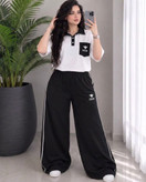 ست تیشرت وشلوار Dlor🌿 با کیفیت عالی ✅الیش23403