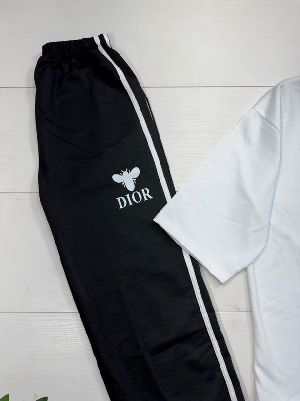 ست تیشرت وشلوار Dlor🌿 با کیفیت عالی ✅الیش23403