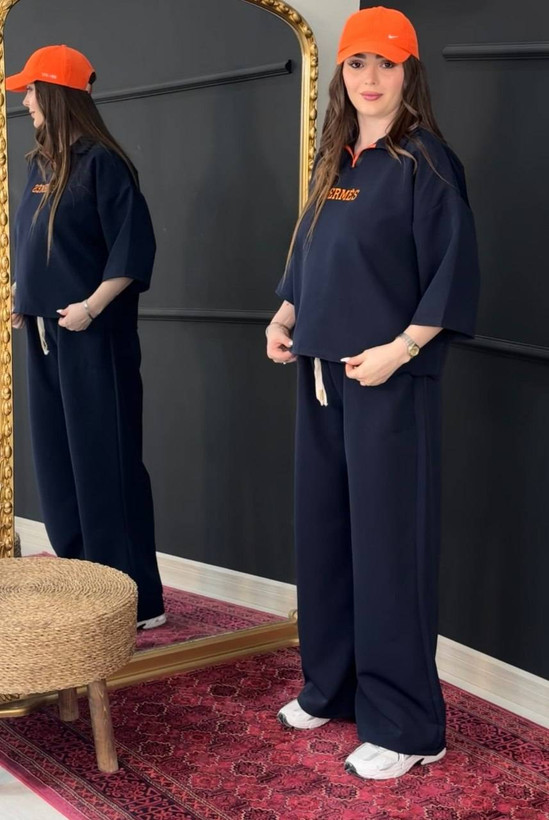 ست بلوز و شلوار Hermes🌿 با کیفیت عالی ✅ الیش23689