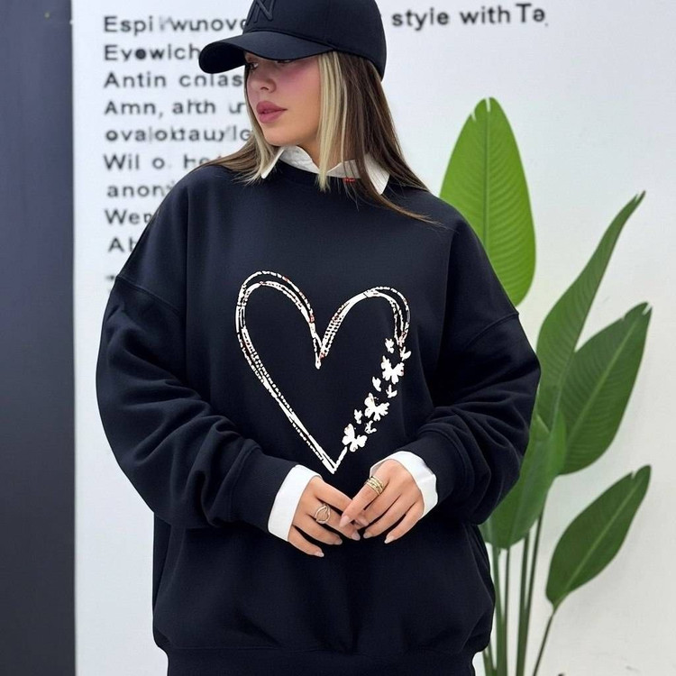 دوری قلبی🤍🖤با کیفیت عالی ✅الیش3868